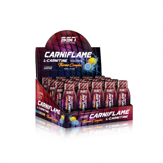SSN Carniflame 3000 mg 12 Ampul Energy